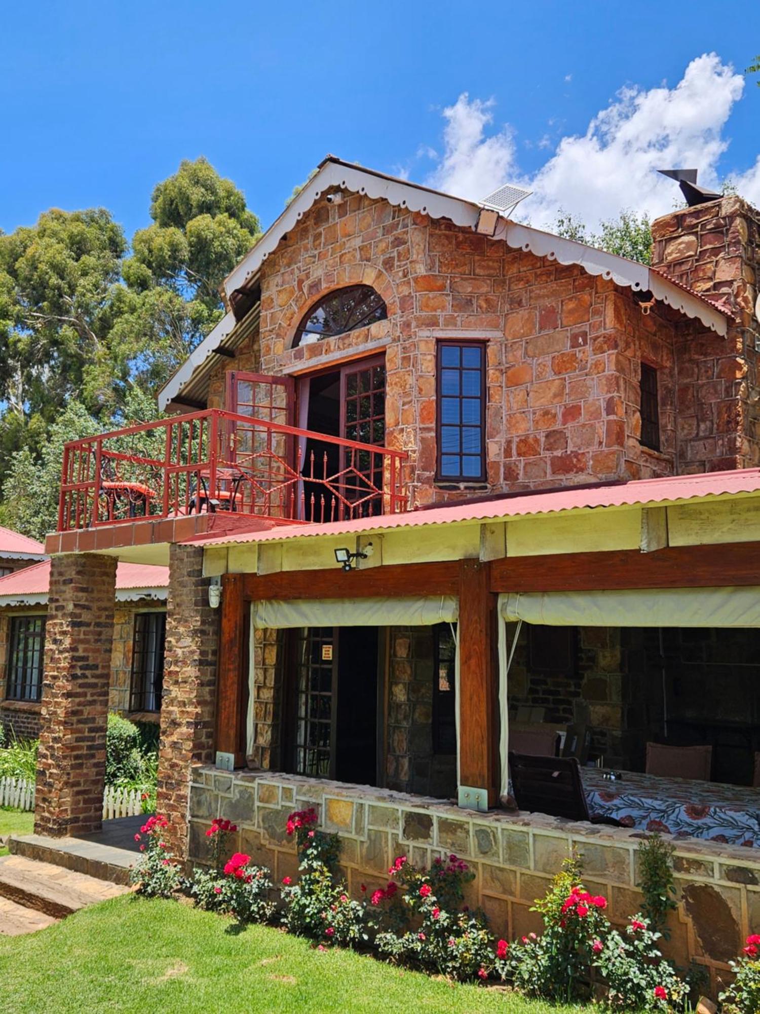 Alm-Ue Villa Dullstroom Bagian luar foto